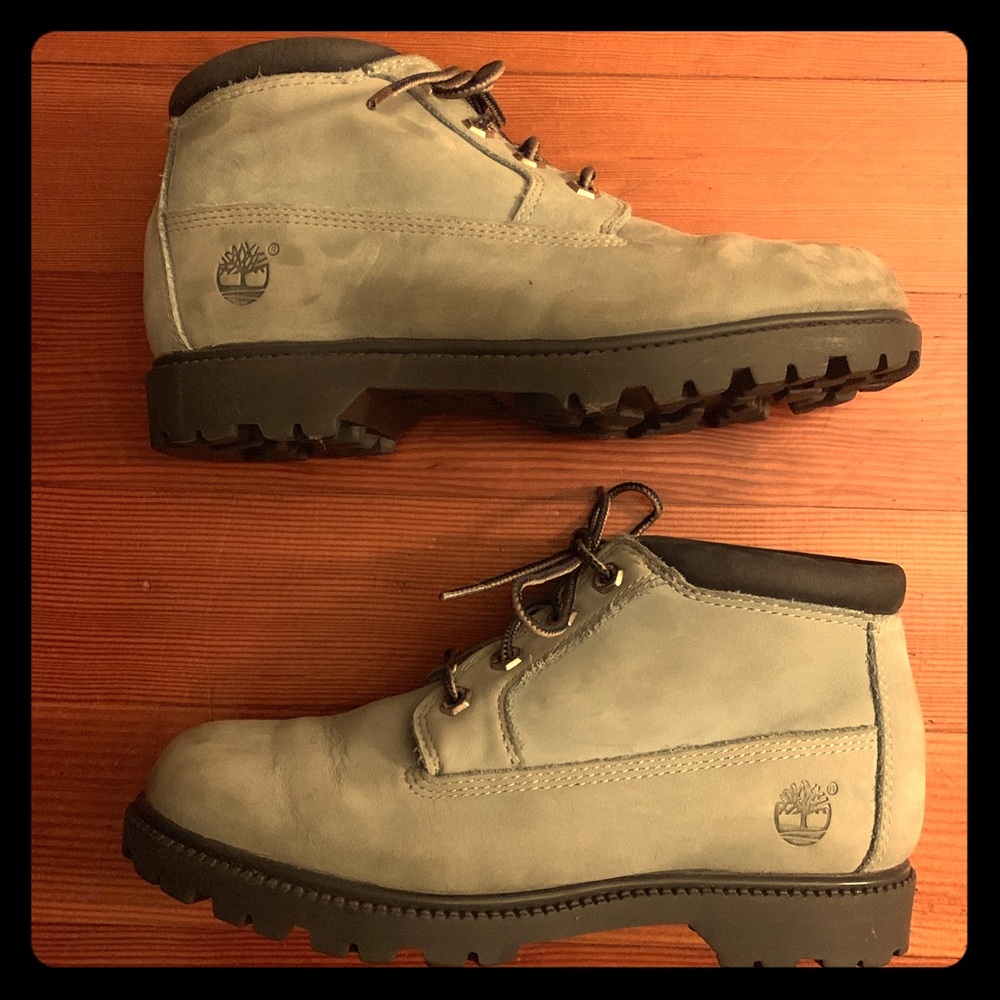 Timberland Boots in light blue/turquoise color!